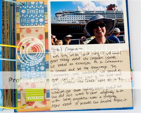 Disney Cruise Scrapbook - the Polka Dot Chair