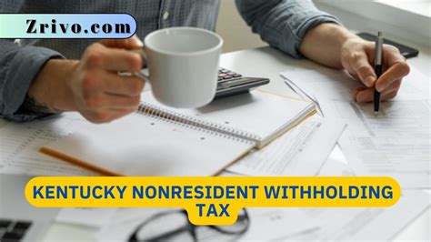 Kentucky Nonresident Withholding Tax 2024 - 2025