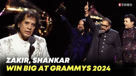 Shankar Mahadevan Grammy Awards: Grammys 2024 victory, Shankar Mahadevan & Zakir Hussain soar ...