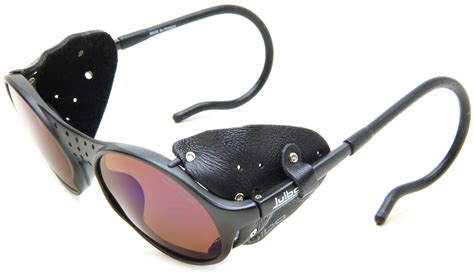 Vintage Leather Side Sunglasses Shielding Mountain Ridding Spectron Lens Glasses | eBay