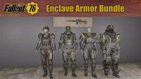 Enclave Armor Bundle - Fallout 76 Showcase - YouTube