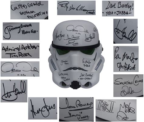 FREE APPRAISAL - Auction, Buy or Sell Your Star Wars Autographs