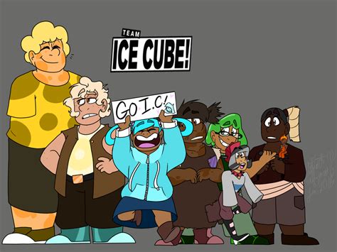 Team Ice Cube, the Humans by Art-Tart-Taffyness on DeviantArt | Teams, Art, Cartoon movies