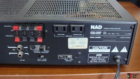 NAD 2150 STEREO POWER AMPLIFIER Photo #694532 - US Audio Mart