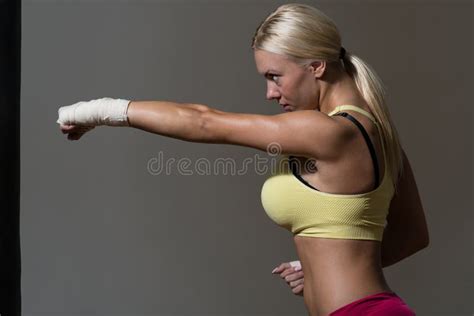 Woman Warrior stock image. Image of exercises, conflict - 48385437