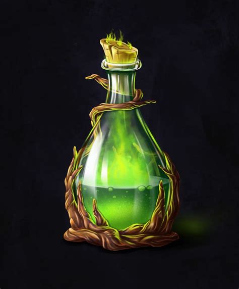 bottle of poison | Bottle drawing, Magic bottles, Potion bottle