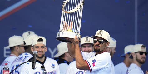 Texas Rangers celebrate first World Series with parade