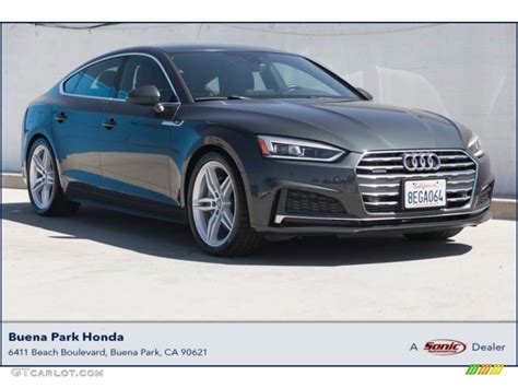 2018 Monsoon Gray Metallic Audi A5 Sportback Premium Plus quattro #144430309 Photo #2 | GTCarLot ...