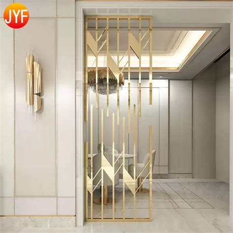 Unique Stainless Steel Room Partition