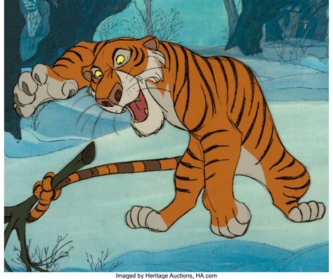 The Jungle Book Shere Khan Production Cel (Walt Disney, 1967).... | Lot ...