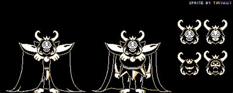 [Undertale] Asgore Sprite by TimTwist on DeviantArt