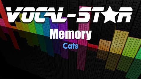 Cats - Memory (Karaoke Version) with Lyrics HD Vocal-Star Karaoke - YouTube