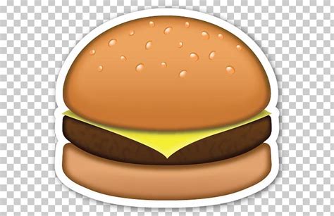 Hamburger Emoji Sticker Cheeseburger Smiley PNG, Clipart, Cheeseburger ...