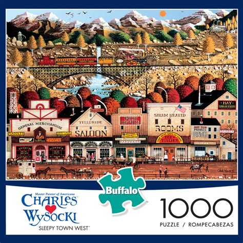 Charles Wysocki Americana Jigsaw Puzzles Checklist - Milton Bradley ...