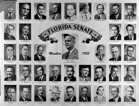 Florida Memory • Members of the 1955 Florida Senate