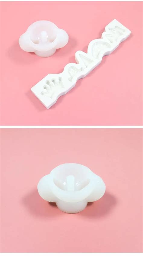 New Design Customized Straw Toppers Silicone Mold Silicone Mould Custom Logo Cake Tools Diy ...