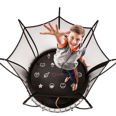 Vuly Thunder Trampoline L with Shade Cover