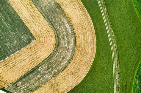 Aerial View Of Grass Field · Free Stock Photo