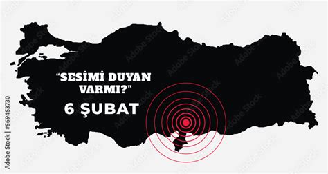 Turkey Earthquake, february 6, 2023 map graphic element Illustration ...