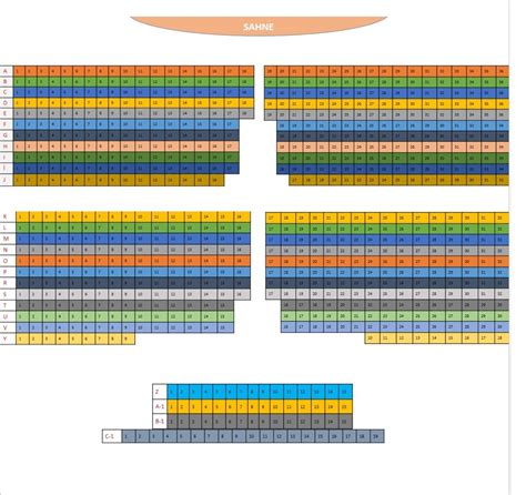 Arcada Theatre Seating Chart | Elcho Table