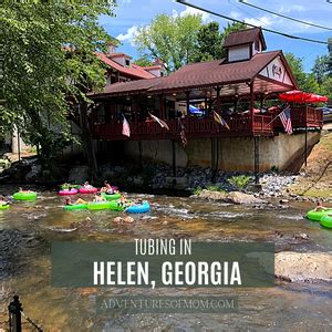 Tubing in Helen, Georgia | Adventures of Mom