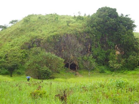 Historical Cave Where Weapons Were Hidden during War in Laos Editorial ...