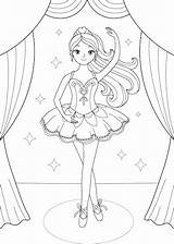 Ballerina Coloring Pages Unleash Your Creativity And Grace sketch template