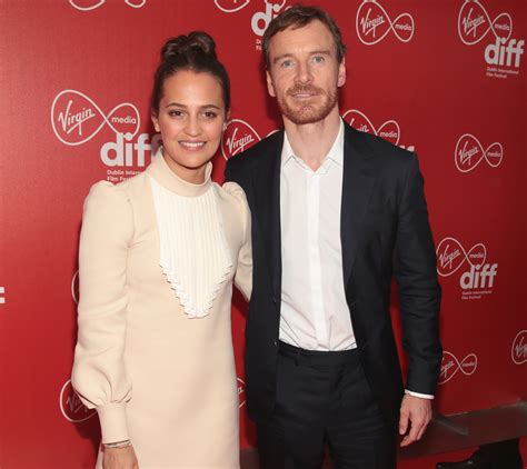 Michael Fassbender and wife Alicia Vikander make surprise appearance at Dublin premiere - Goss.ie