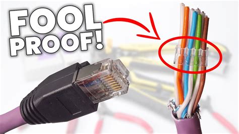 The BEST WAY to Wire Up Ethernet Plugs! (Cat7 + RJ45 Modular Load Bar ...