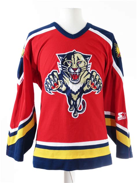 Vintage Starter Florida Panthers Hockey Jersey XL - 5 Star Vintage