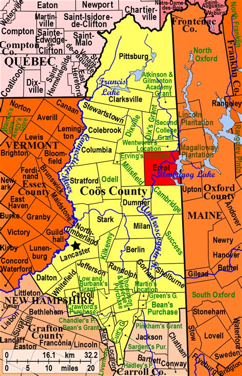 Errol, Coös County, New Hampshire Genealogy • FamilySearch