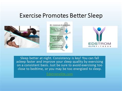 There are many health benefits to exercising on a consistent basis. More sleep and a better ...