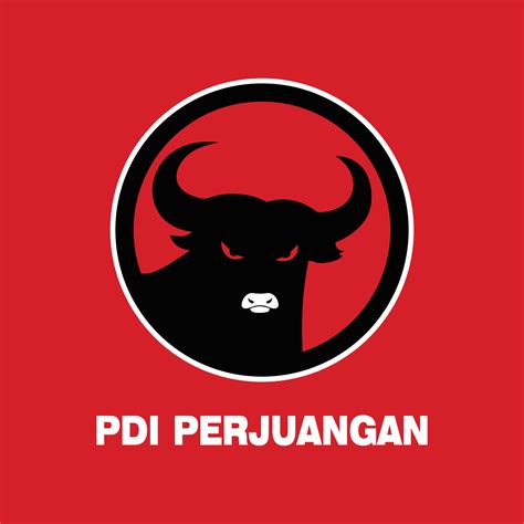 PDI logo design banner, PDI logo icon with red background 23826371 ...