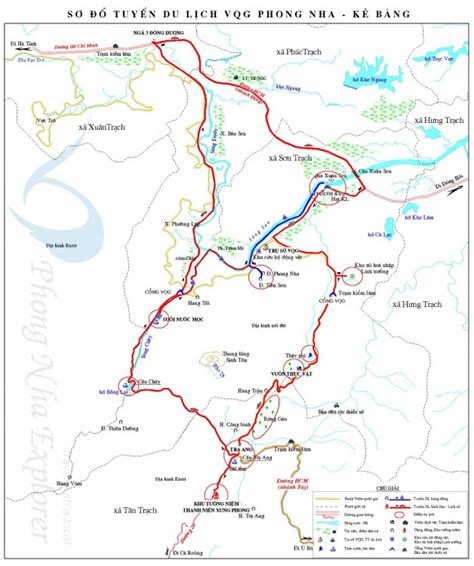 Phong Nha Cave Map - Phong Nha Ke Bang Map Free