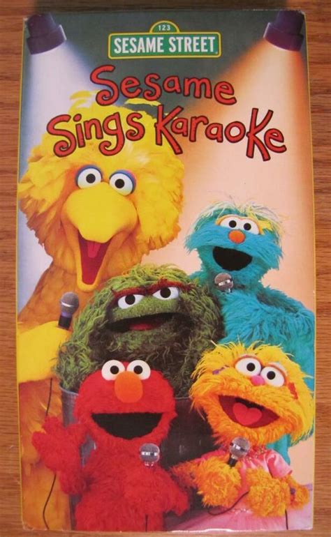 Sesame Street SESAME SINGS KARAOKE VHS VIDEO 74645572734 | eBay