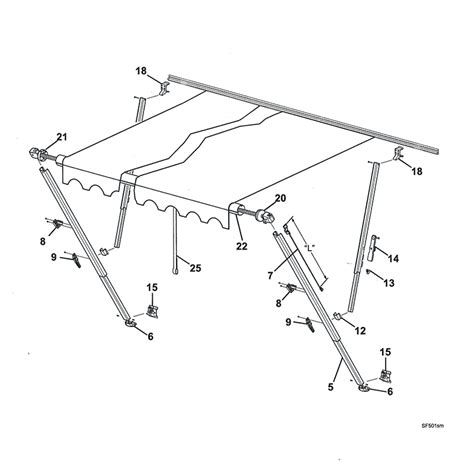 Carefree Electric Awning Parts Diagram - acompleteimpossibility