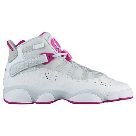 Jordan 6 Rings - Girls' Grade School - Basketball - Shoes - Pure ...