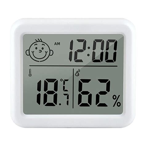 Buy Indoor Thermometer for Home | Large LCD Display Digital Hygrometer ...