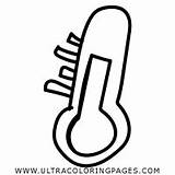 Thermometer Coloring Page  Ultra Pages sketch template