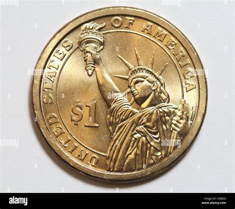 United States one dollar liberty coin Stock Photo - Alamy