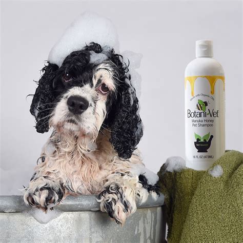 BotaniVet Certified Organic Manuka Honey Pet Shampoo