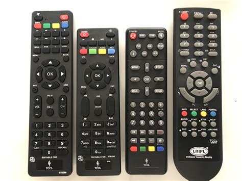 Black DTH Set Top Box Remote Control, Adarsh Enterprises | ID: 19569685755