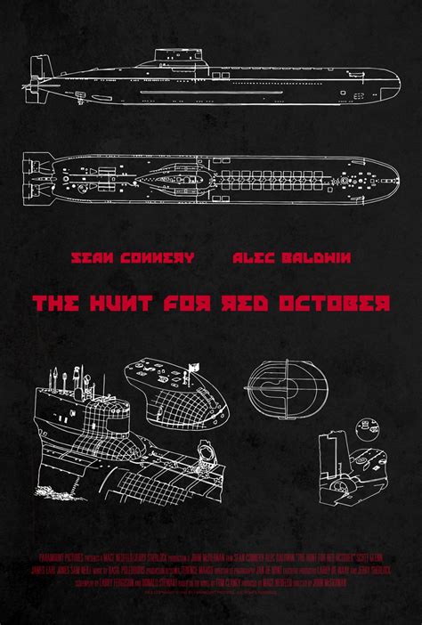 The Hunt For Red October | Poster By Scottsaslow