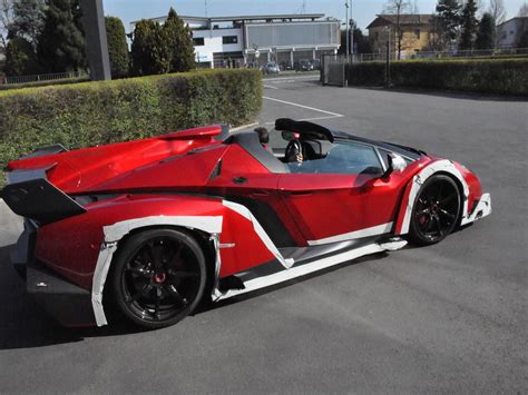 Spotted: Lamborghini Veneno Roadster Outside Factory Premises - GTspirit