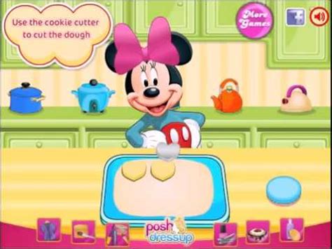Topolino gioco di Cucina, Mickey Mouse cooking, Minnie kids Game 2015 - YouTube