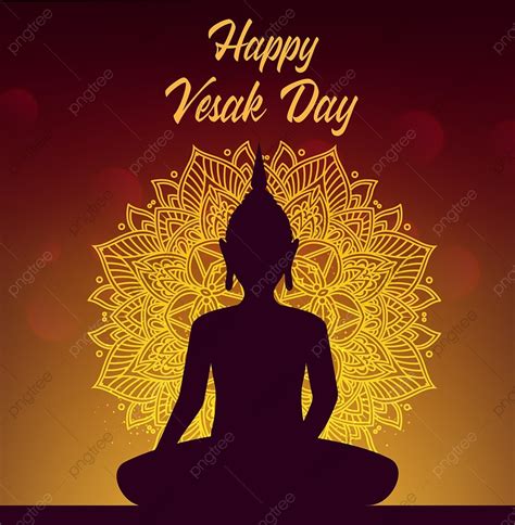 Vesak Day Holiday Buddha Birth Template Download on Pngtree