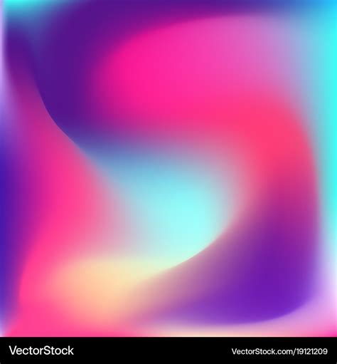 Colorful vibrand bright gradient background Vector Image