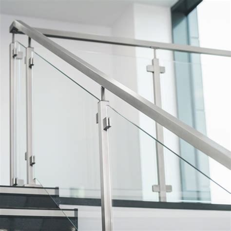 Stainless Steel Glass Railing, For Home, Rs 950 /feet Hindon ...