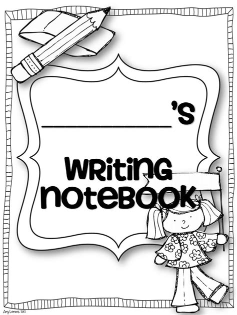 writing notebook cover.pdf | Writing | Pinterest