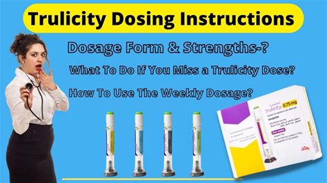 Trulicity Dosage: What is the right dosage for you? - YouTube